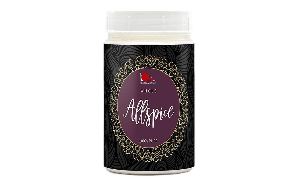 Looms & Weaves Allspice (Whole)    Plastic Jar  100 grams